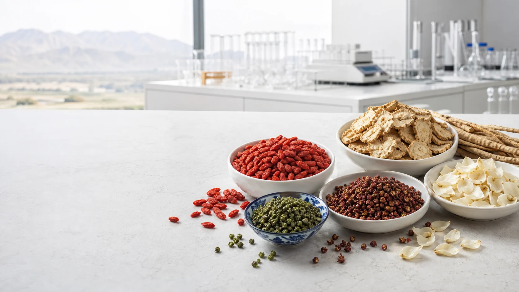 Agricultural ingredients from Gansu